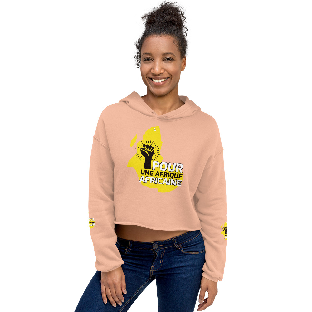 Sweat à Capuche Crop-Top - AKWABA – Image 4