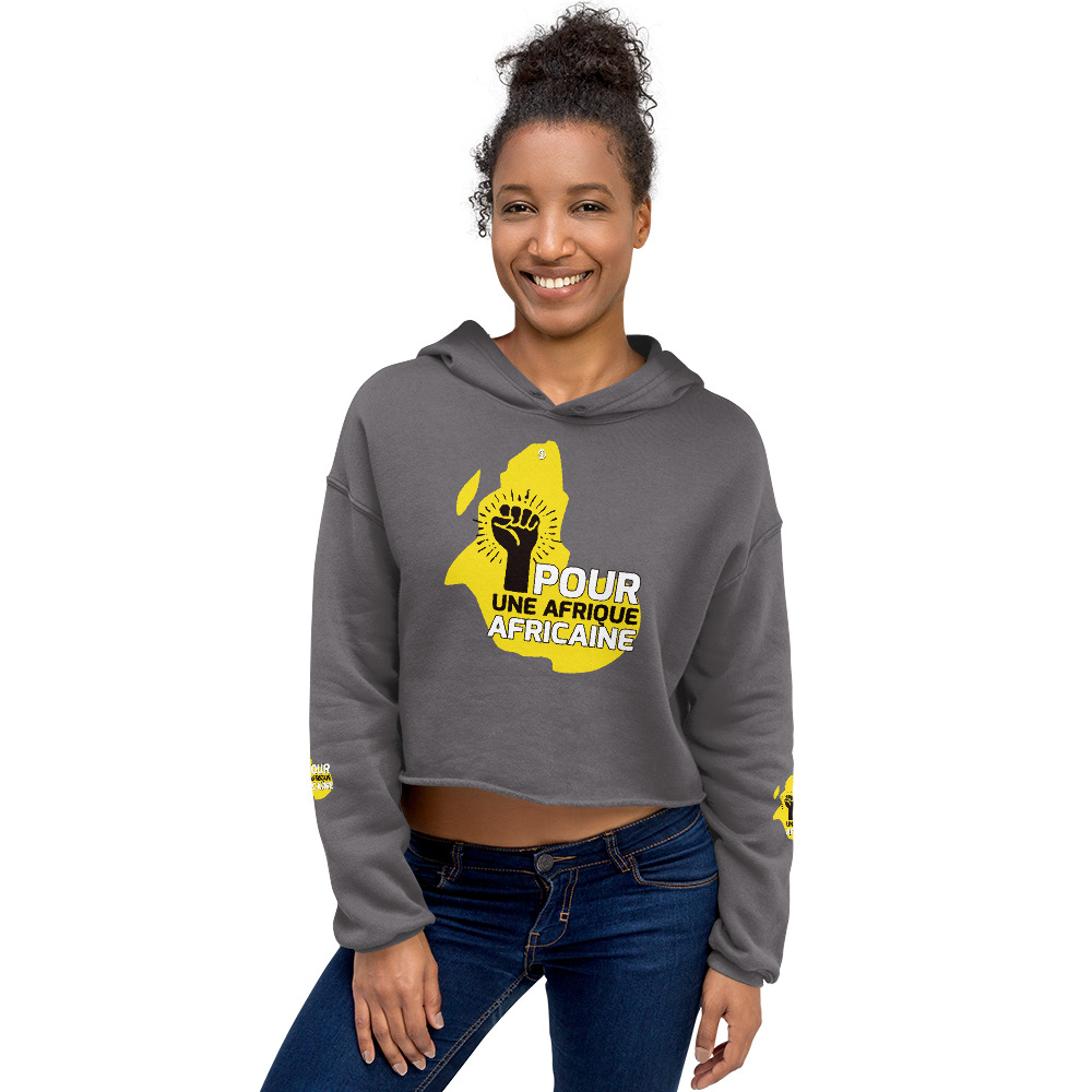 Sweat à Capuche Crop-Top - AKWABA – Image 3